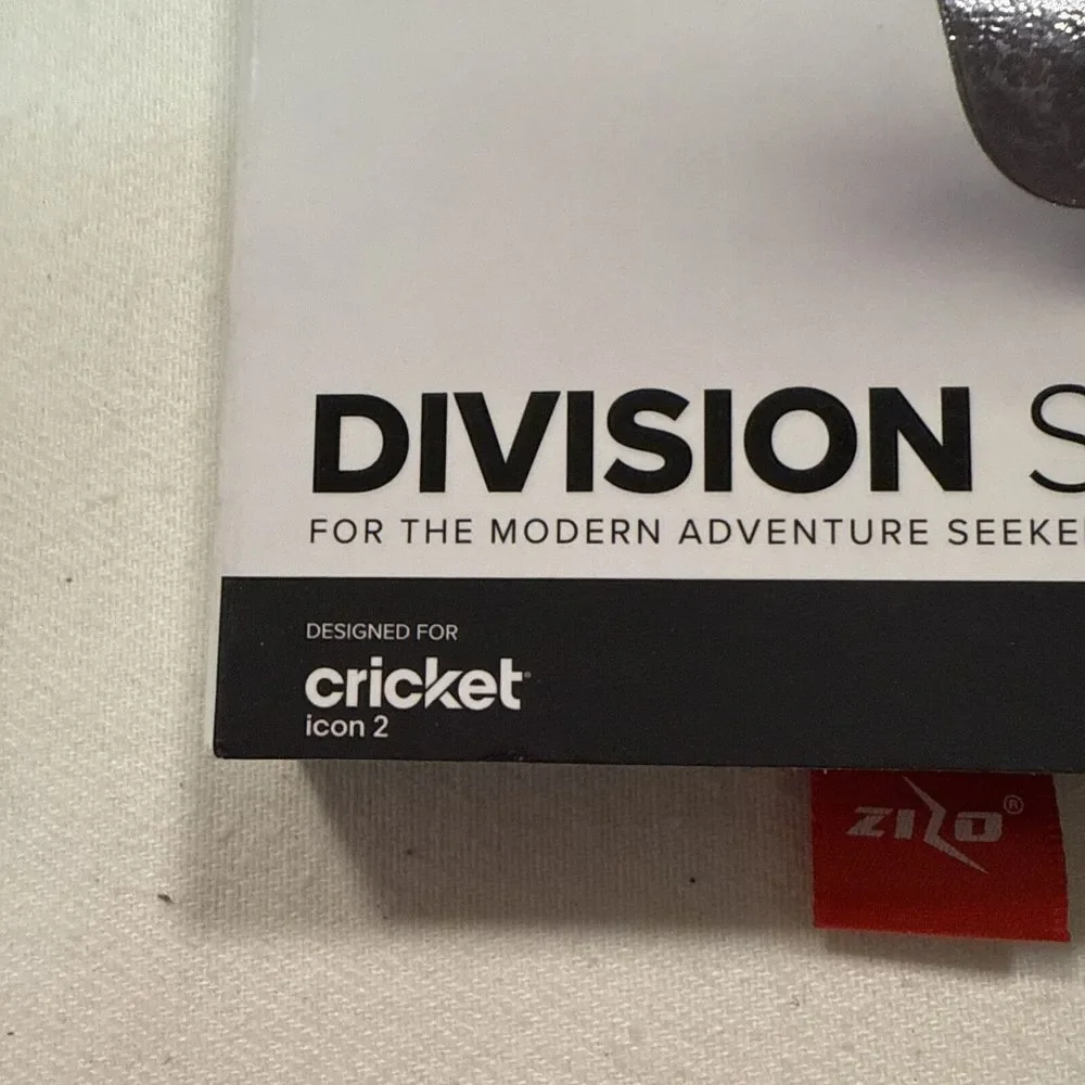Zilo Division Series Cricket Icon 2 Phone Case Nylon Black, Shock Absorbing, NIB